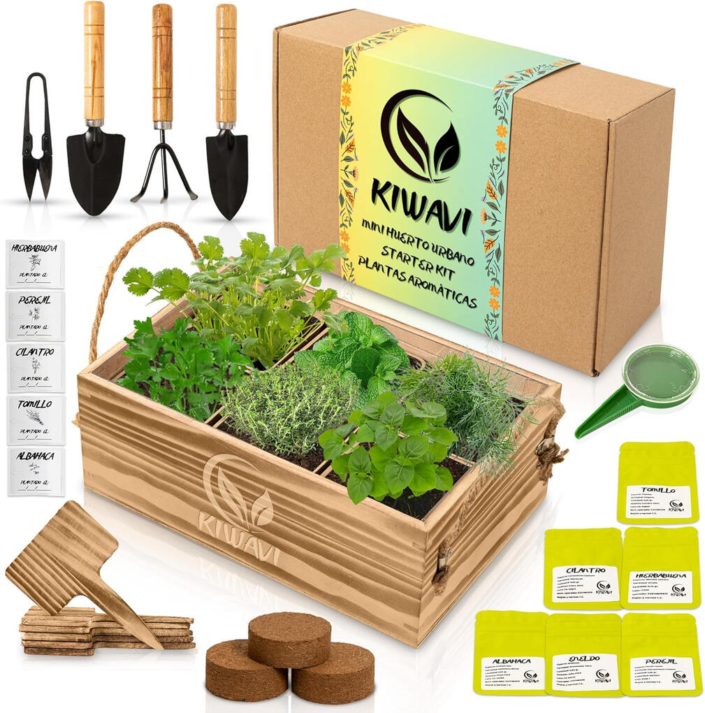 Kit de Cultivo de Plantas Aromáticas