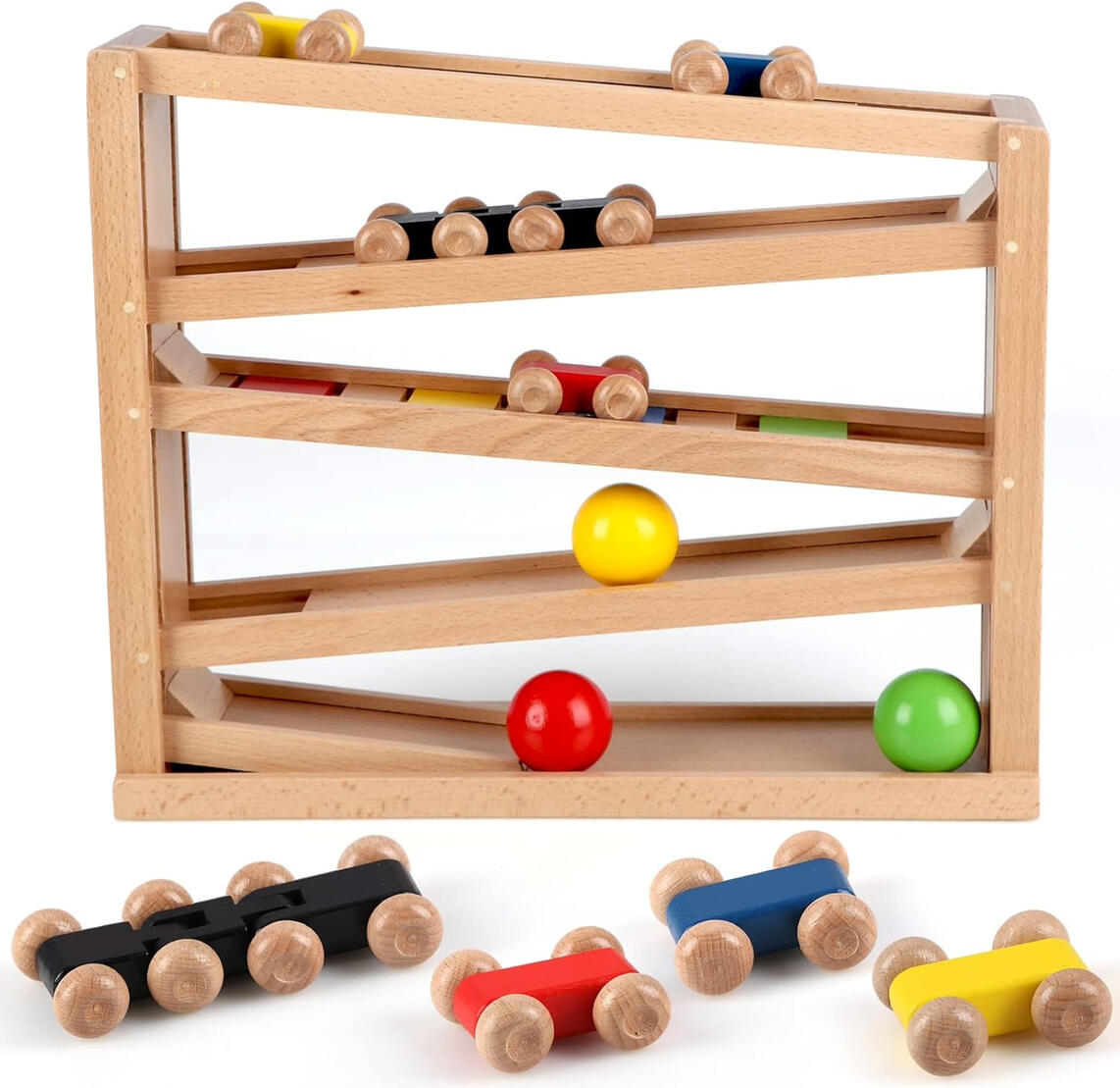 Rampa de Bolas e Carrinhos