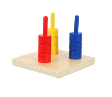 Torre de Classificação de Anéis Coloridos