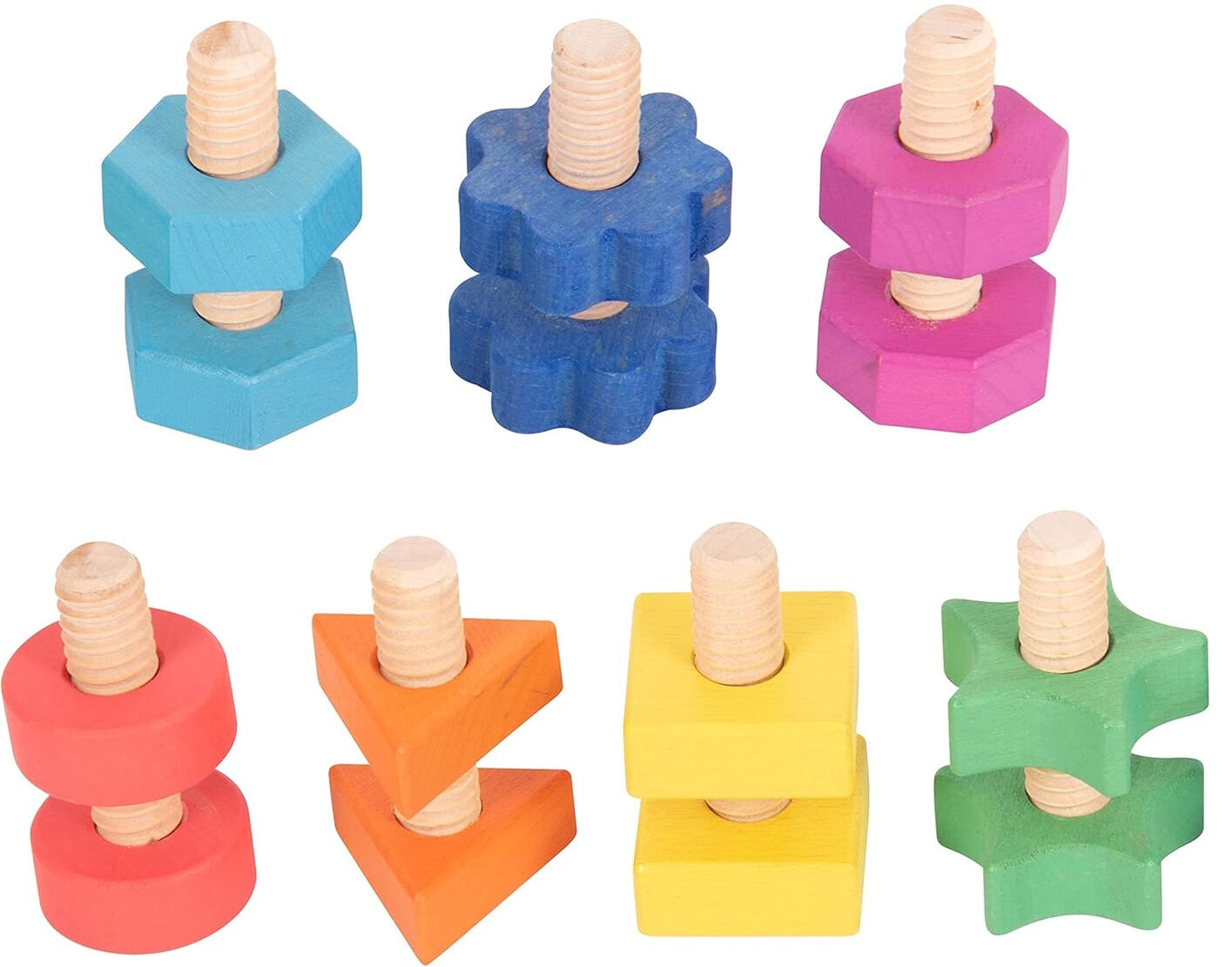 Conjunto de Porcas e Parafusos