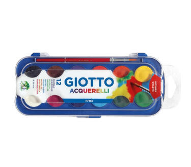 Conjunto de Aguarelas com Pincel