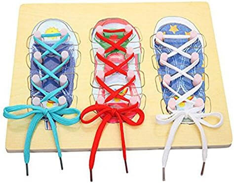 Quadro de Treino de Atacadores de Sapatos