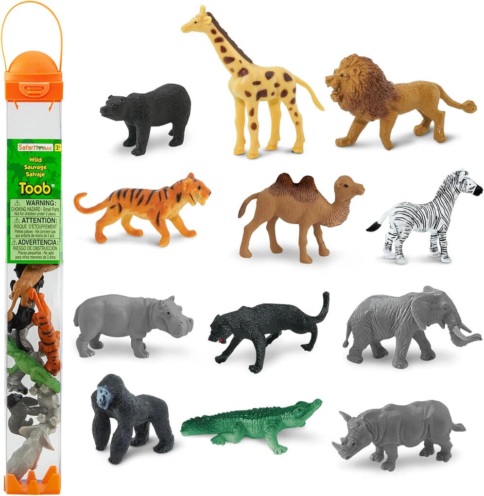 Conjunto de Figuras em Miniatura da Selva