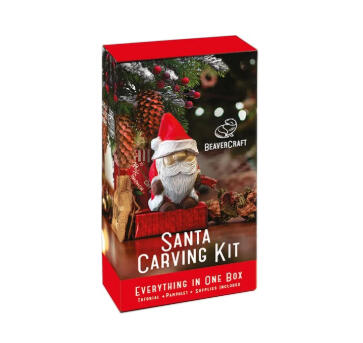 Kit de Escultura em Madeira