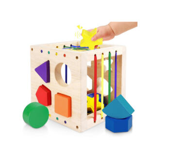 Cubo Sensorial de Formas