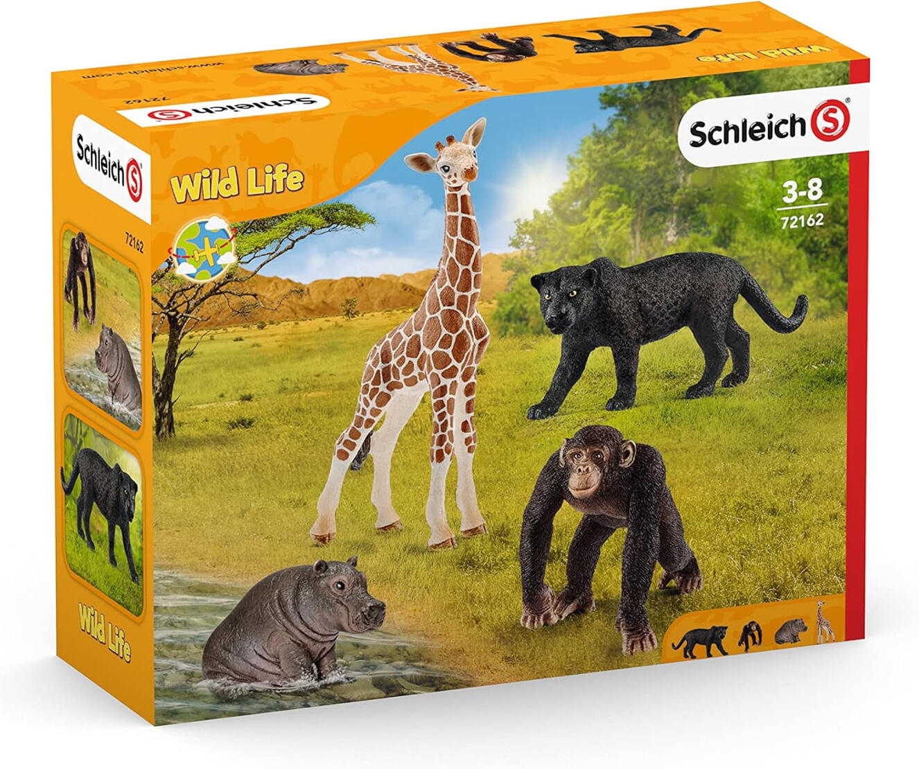 Conjunto de Animais da Selva