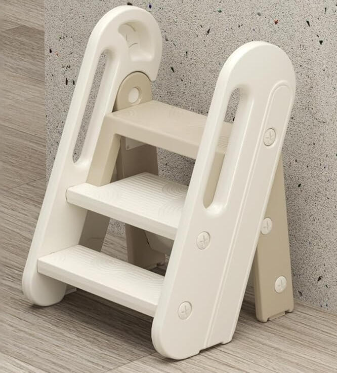 Banqueta Dobrável e Ajustável