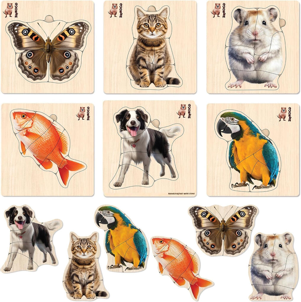 Puzzles de Animais de Estimação