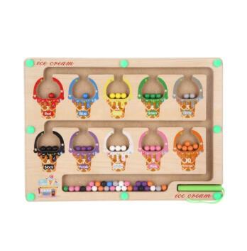 Labirinto Magnético de Classificação de Cores