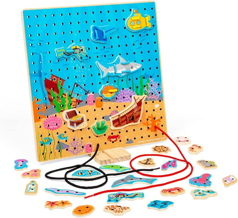 Quadro de Construção de Figuras com Cordões