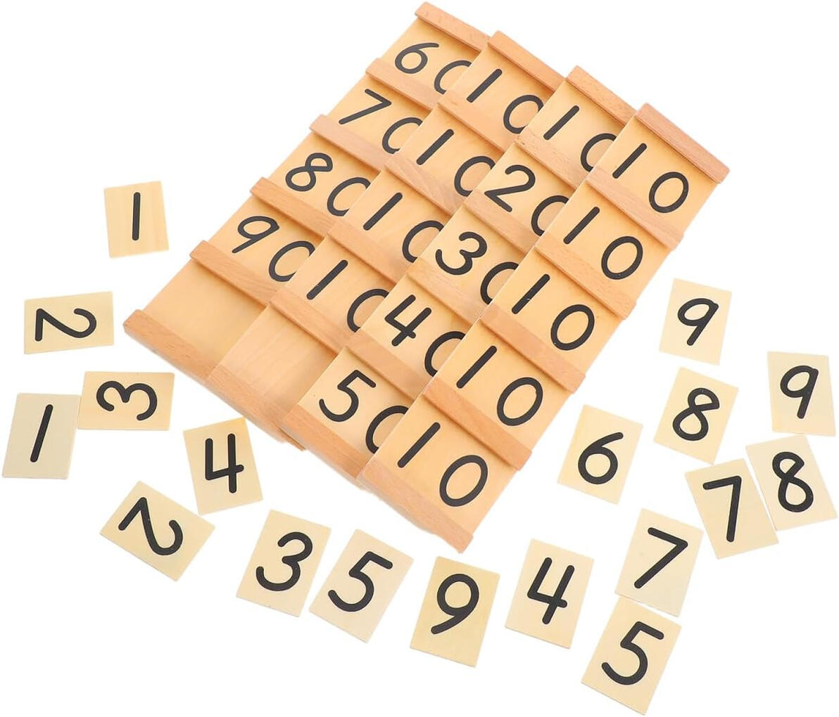 Quadro de Dezenas de Madeira