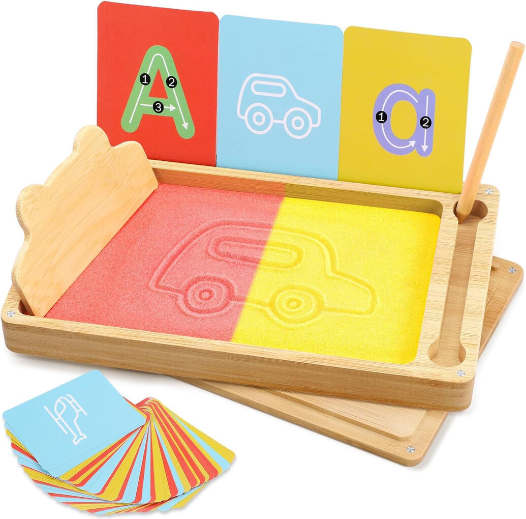 Caixa de Areia para Treino de Escrita