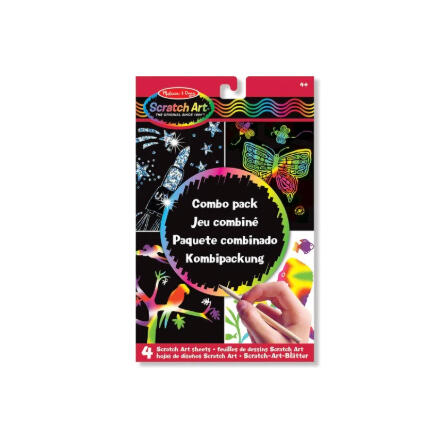 Folhas de Raspar para Desenhar